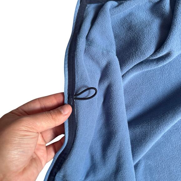 Vintage Horny Toad Blue Fleece Vest Men’s L Zip Up Outdoor Layer - Picture 5 of 9